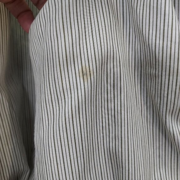 Topshop Jacket Women US 10 M Double Breasted Olive Green Lined Military Buttons - Picture 10 of 14